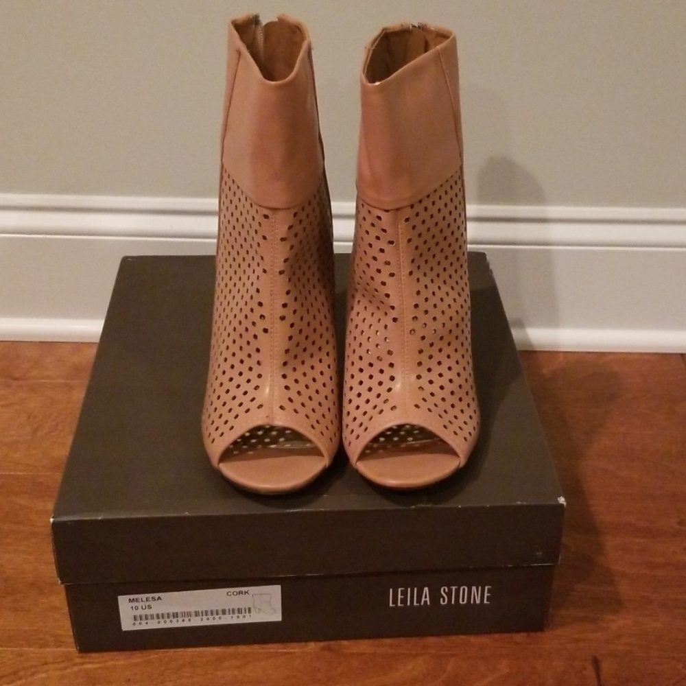 Tan Booties